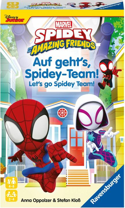 Immagine prodotto Ravensburger Spidey e i suoi fantastici amici - Forza, squadra di Spidey! - 22594 - Porta con te il gioco per (Multilingue)