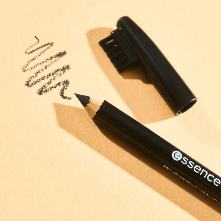 Actual product image essence Eyebrow Pencil Designer 01 Black (Black)