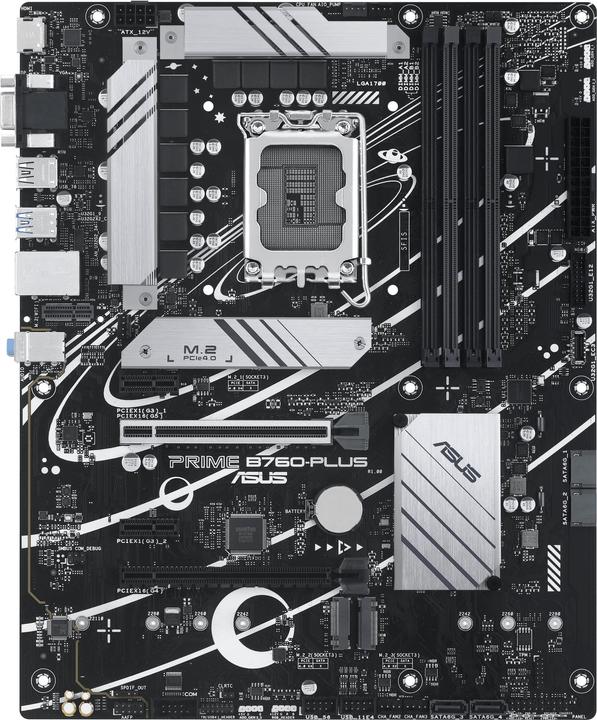 ASUS Prime B760-PLUS (LGA 1700, Intel B760, ATX)