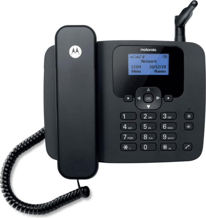 Immagine prodotto Motorola FW410L - 4G (solo con scheda SIM / SIM) - Batteria inclusa - Funzione di inoltro di chiamata -