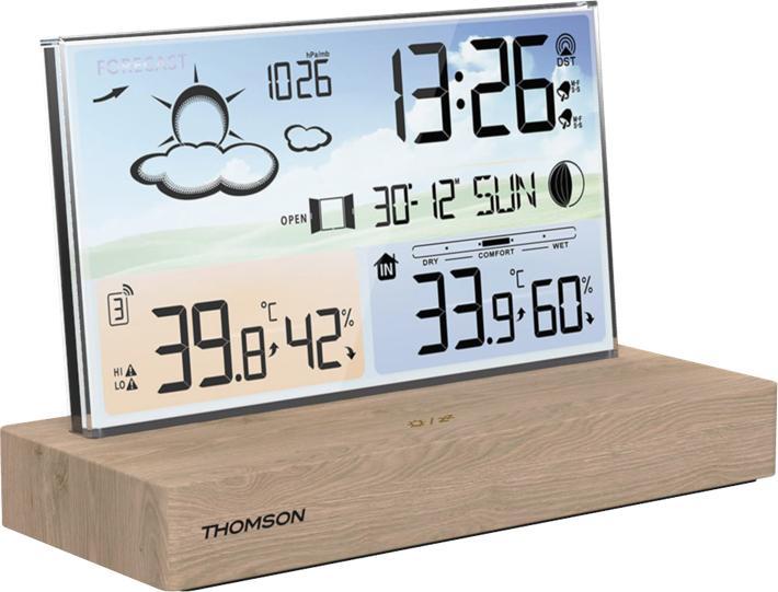 Thomson Wetterstation mit Wecker CT600