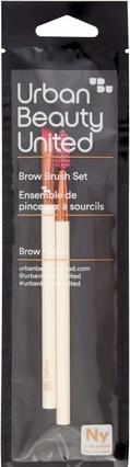 Produktbild Urban Beauty United Brow Babes Brushes Eyebrows Lot 2 pz