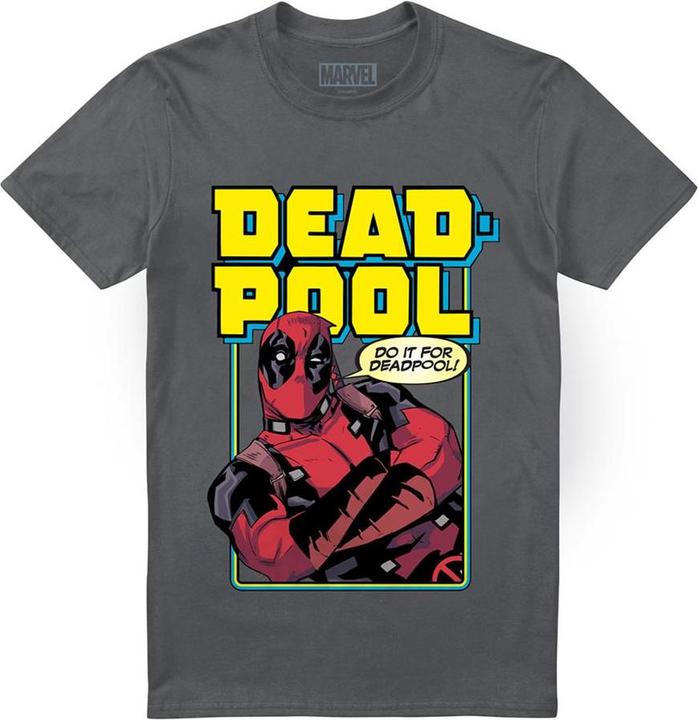 Actual product image Deadpool Mens Do It For T-Shirt (XL)