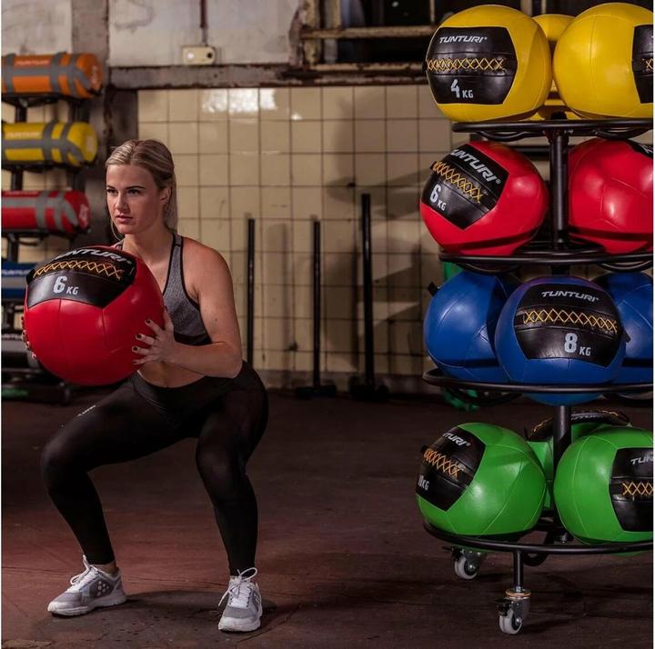 Immagine prodotto Tunturi Wall Balls Cross Training Wandbälle (4 kg, 350 mm)