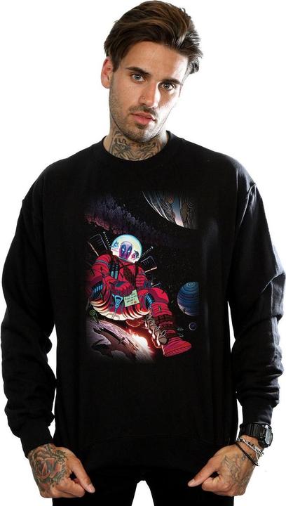 Actual product image Mens Deadpool Astronaut Sweatshirt (3XL)