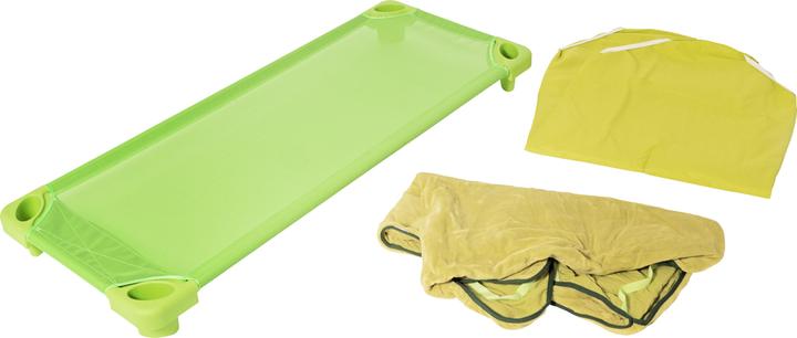 Actual product image Betzold Stackable lounger with sleeping bag and cushion