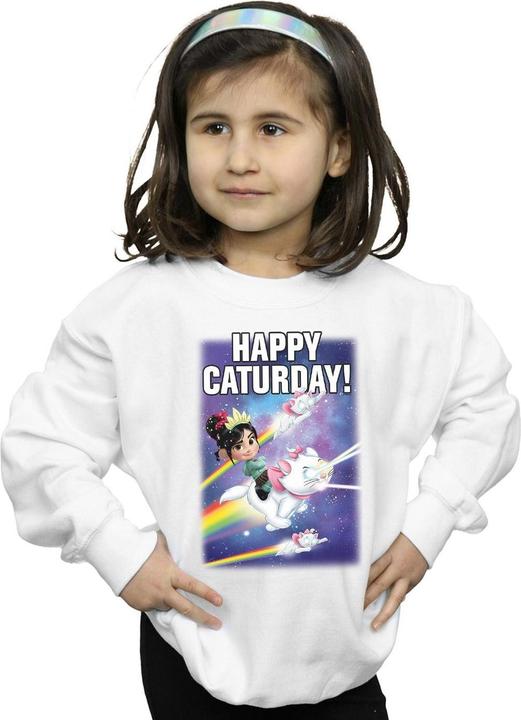 Image du produit Disney - Sweat WRECK IT RALPH HAPPY CATURDAY - Fille (140, 146)