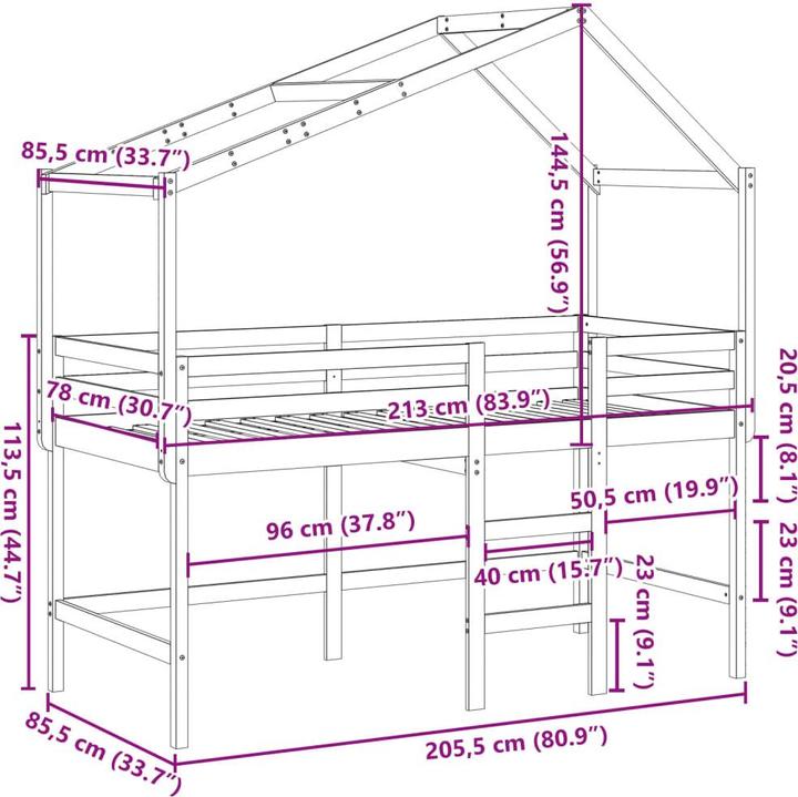 Immagine prodotto VidaXL Tilo (80 x 200 cm)