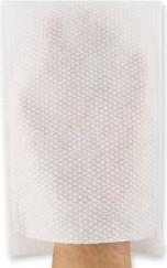 Image du produit Hygostar Gant de toilette jetable, gant de toilette en non-tissé idéal pour le secteur hospitalier et les