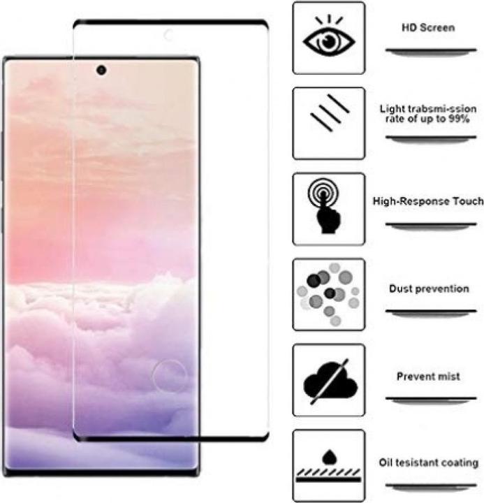 Immagine prodotto Screenguard Samsung Galaxy S10 Lite Pellicola di vetro protettiva a schermo intero 2.5D 9H (1 Pezzo/i, Samsung Galaxy S10 Lite)