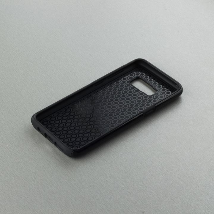 Image du produit PhoneLook Coque Hybrid Armor noir Shimmering Orange (Samsung Galaxy S8+)