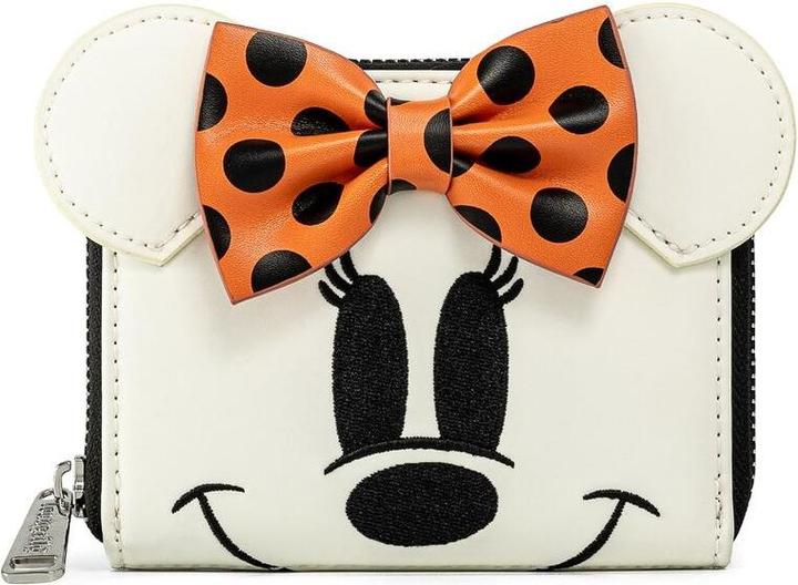 Funko Loungefly: Disney - Ghost Minnie Mouse Glow in the Dark Cosplay Zip Around Wallet