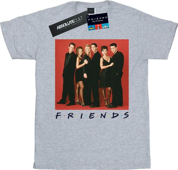 Actual product image Friends Mens Group Photo Formal T-Shirt (S)