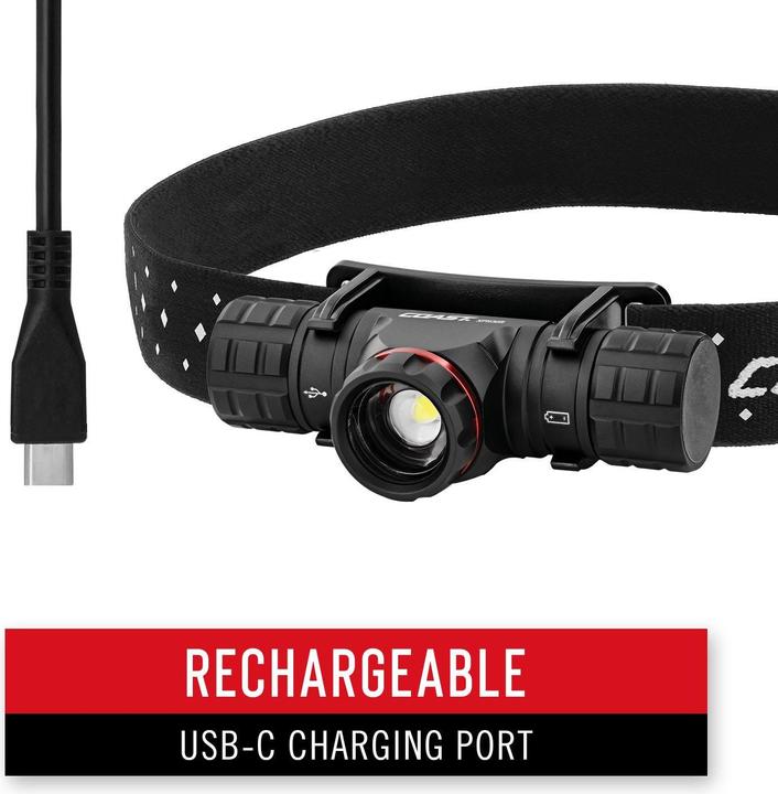 Actual product image Coast XPH30R rechargeable headlamp 1000 lumen - Vending Pack (1000 lm)