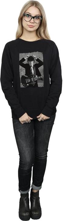 Produktbild AC/DC Angus Young Distressed Photo Sweatshirt (S)