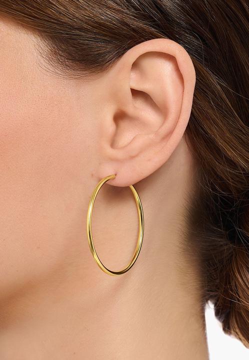 Produktbild Thomas Sabo Creolen (750 Gelbgold Vergoldung, 925 Sterlingsilber)