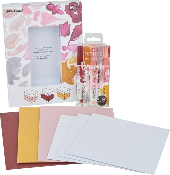 Immagine prodotto Talens Brushpen Ecoline set di 5 box colore donna inferno (Multicolore, 3 x)