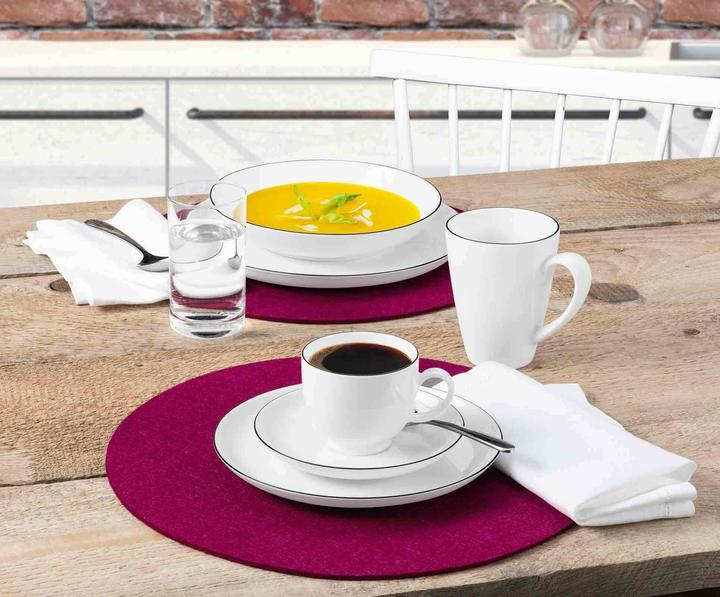 Produktbild Seltmann Lido Black Line Kaffeebecher Tambel (350 ml, 6 x)