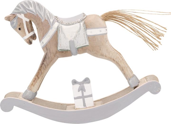 Image du produit Greengate Cheval à bascule silver large 18,5 x 20,5 cm