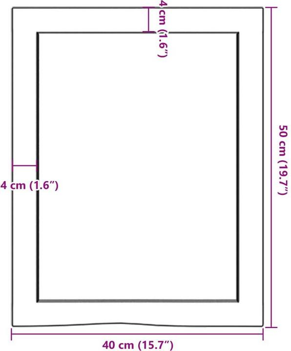 Immagine prodotto VidaXL Emerald (40 x 6 x 50 cm)