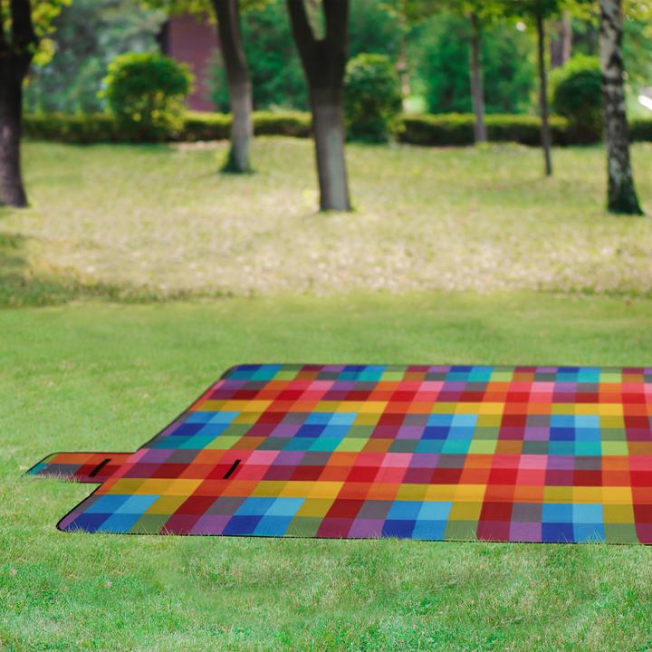 Actual product image Relaxdays Picnic blanket