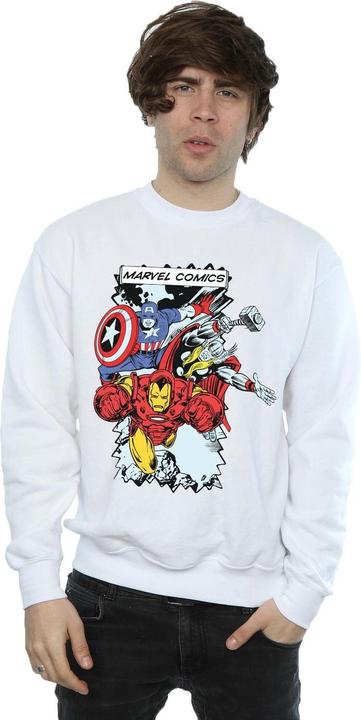 Actual product image Mens Comic Characters Sweatshirt (XL)
