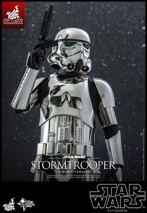 Image du produit Hot Toys Star Wars "Stormtrooper (Chrome Version)" Figurine 1/6