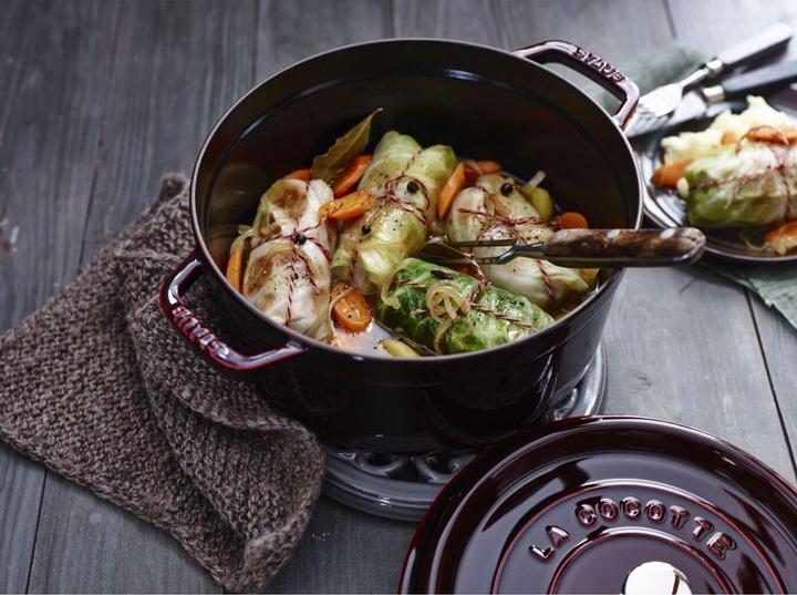 Produktbild Staub Cocotte (24 cm, Bräter + Schmortopf, Gusseisen)