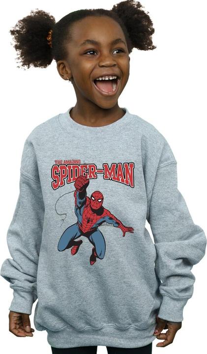Immagine prodotto Spider-Man Leap Felpa Ragazze (152, 158)