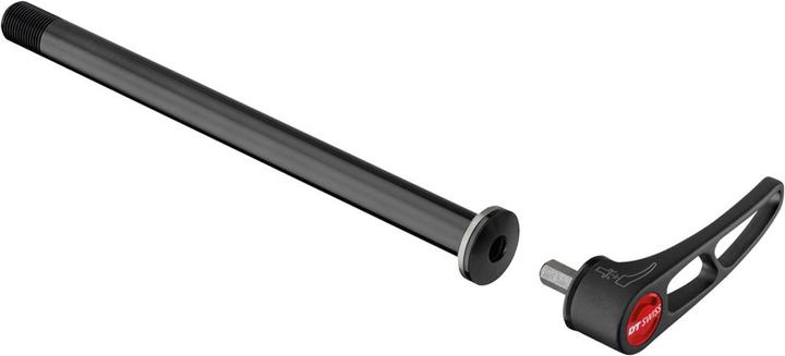 Actual product image DT Swiss RWS plug in HR thru axle 12/148 with alloy lever TA Boost MTB X12