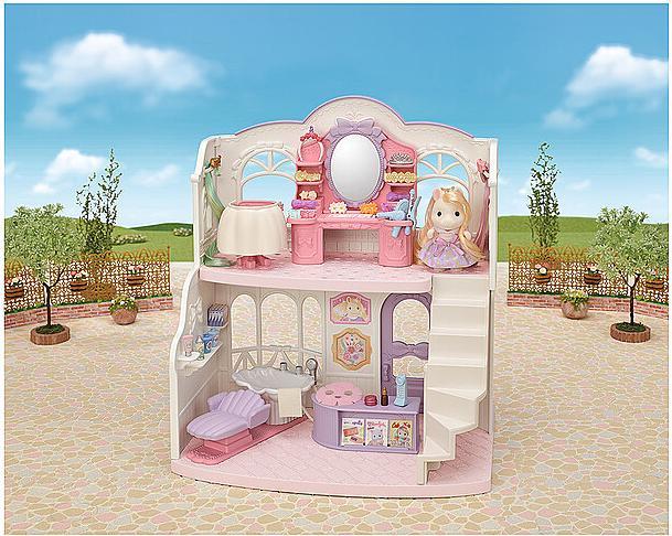 Image du produit Sylvanian Families Salon de coiffure Pony's Stylish Hair Salon