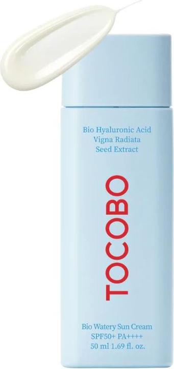 Actual product image Tocobo Bio Watery (Suntan cream, SPF 50+, 50 ml, 50 g)