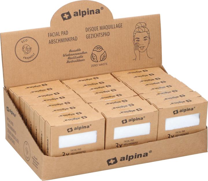 Image du produit alpina Pad nettoyant pour le visage 3p réutilisable