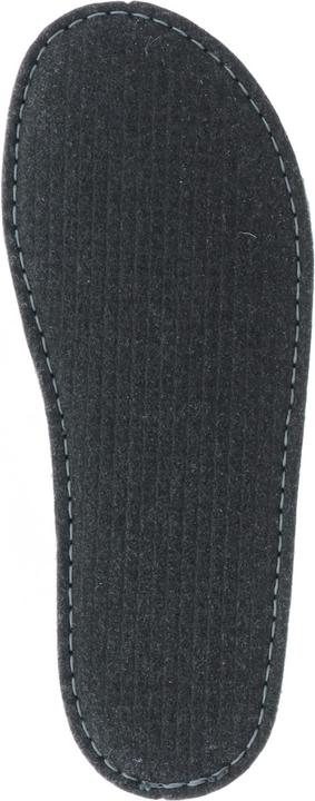 Produktbild Tofee Herren Hausschuhe Pantoffeln Naturwollfilz anthrazit (47)