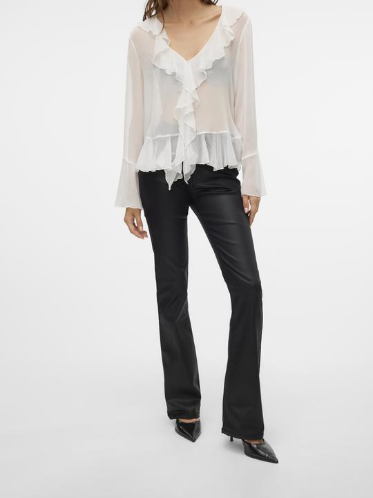 Produktbild Vero Moda Vmflash Mr Flared Coated Pants Noos (30)