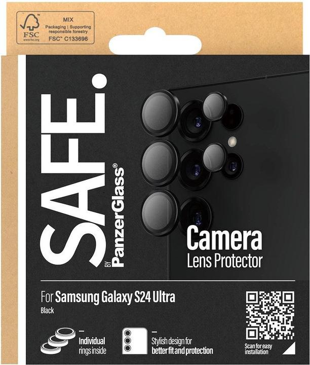 Actual product image Safe Edge to Edge (1 Piece, Samsung Galaxy S24 Ultra)