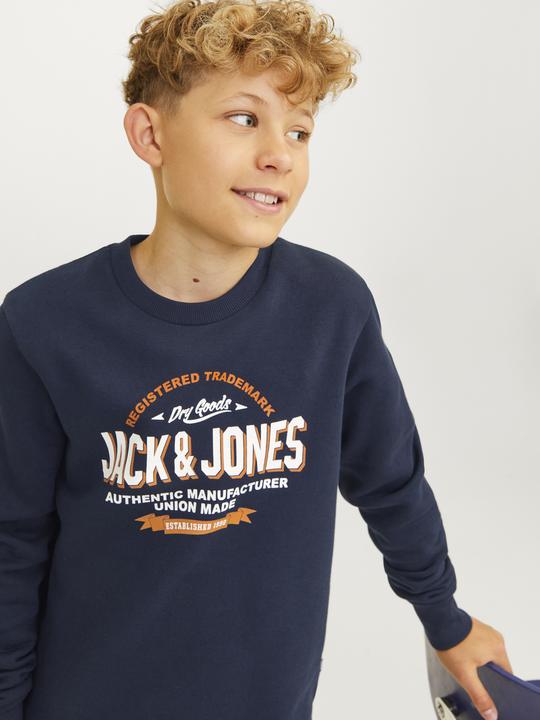 Produktbild Jack & Jones JJELOGO SWEAT CREW 2 COL 24/25 NOOS MNI (122)