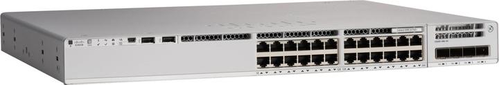 Actual product image Cisco Catalyst C9200L Unmanaged L3 Gigabit Ethernet (10/100/1000) Grey (28 Ports)