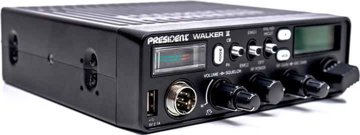 Productafbeelding PNI Pakket CB-radio President WALKER II ASC + CB-antenne ML70, lengte 70 cm, 26-30 MHz, 200 W