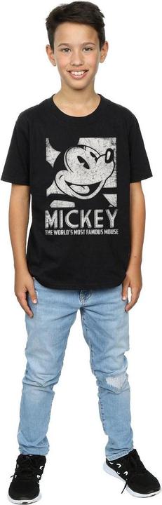 Actual product image Disney Boys Mickey Mouse Most Famous T-Shirt (152, 158)