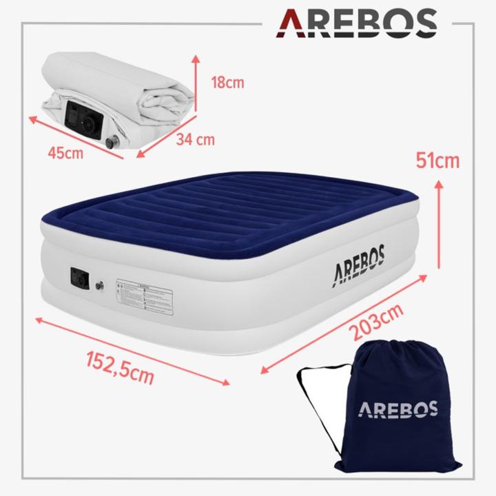 Actual product image Arebos Inflatable mattress (150 x 200 cm)