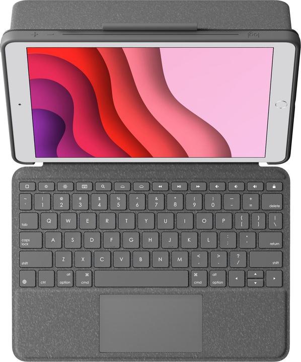 Image du produit Logitech Combo Touch (ING. Int., iPad 2019 (7e gène), iPad 2020 (8. Gen), iPad 2021 (9e génération))