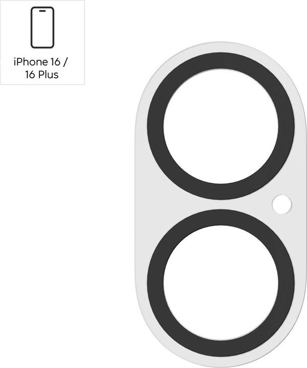 Produktbild Hama Cam Protect (1 Stück, Apple iPhone 16, Apple iPhone 16 Plus)