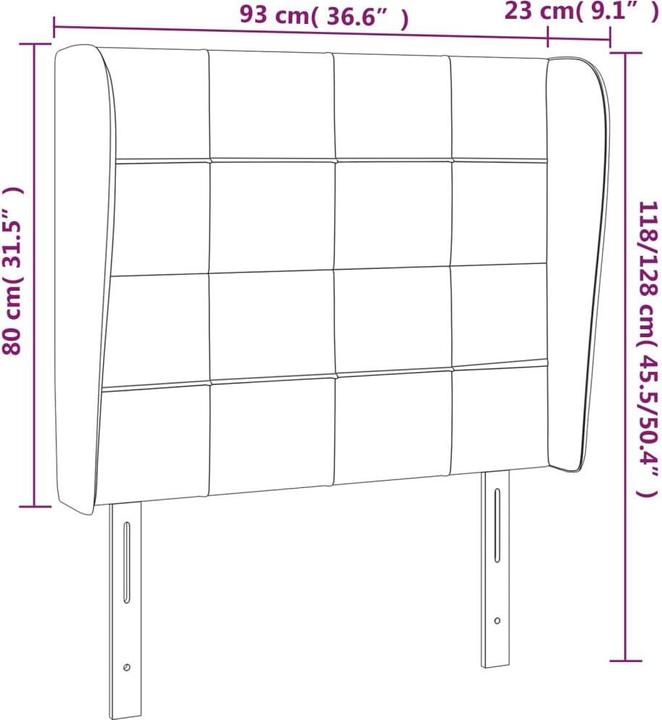 Immagine prodotto VidaXL Kataleya (93 x 23 x 128 cm)
