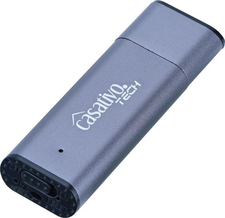 Produktbild Casativo 2in1 Digitaler Voice Recorder & USB-Stick mit Geräuschaktivierung, 8GB (8 GB)