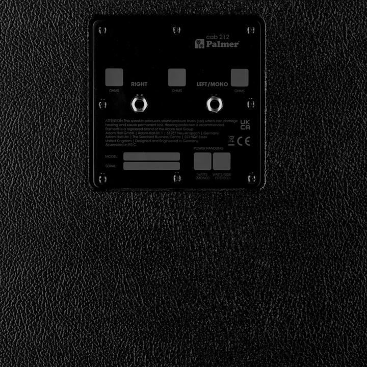 Immagine prodotto Palmer Audio CAB 212 X - Cabinet di altoparlanti per chitarra vuoto 2 x 12, con retro chiuso (Chitarra)
