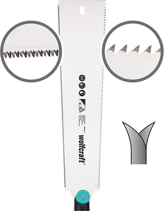Actual product image wolfcraft Japanese Saw