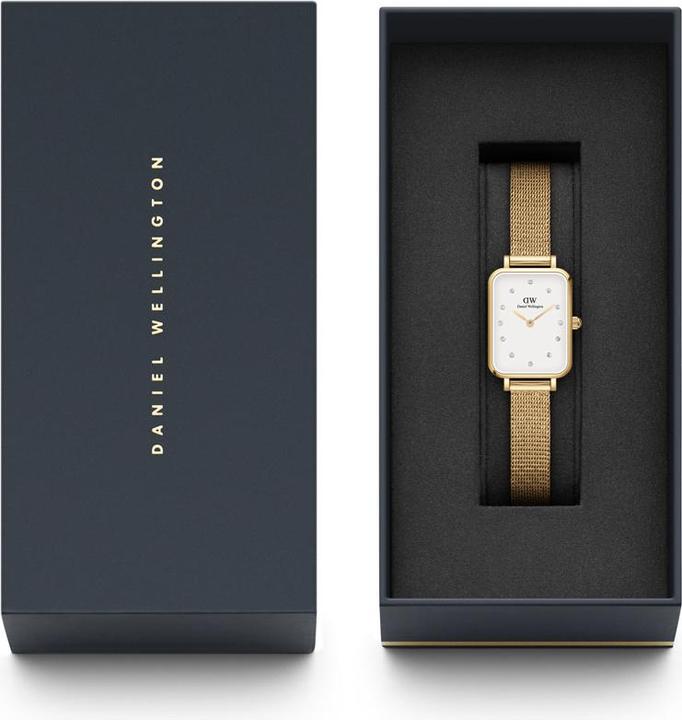Image du produit Daniel Wellington Quadro Lumine Pressed Evergold (Montre analogique, 20 mm)