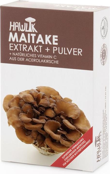 Immagine prodotto Hawlik Estratto di maitake + capsula di polvere (60 Pezzo/i, Pillole, 57 g)