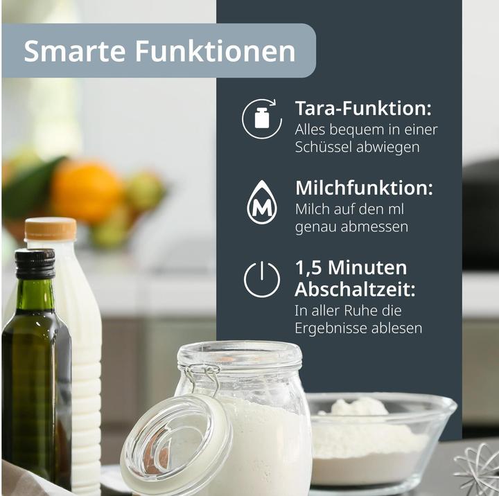 Actual product image ADE Küchenwaage Inka digital Motivdruck Kuh, Bedienungsart